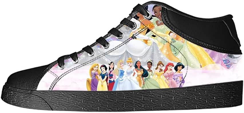QB&amp;DQ Custom Disney Cartoon Canvas Sneaker