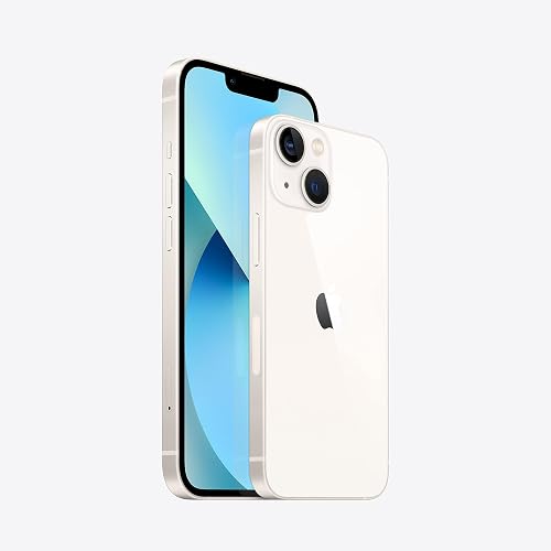 Apple iPhone (Renewed Premium) 13, 128GB, Starlight - Unlocked in