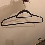 Set Grucce Per Vestiti 100 Grucce In Velluto Antiscivolo Appendiabiti Salvaspazio Con - Foto 13