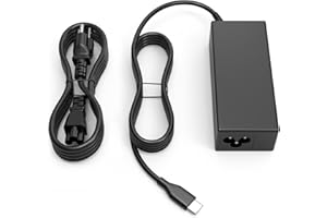 NIVJUKY 65W 45W USB C Chromebook Charger for Dell, HP, Lenovo, Acer, Samsung, Asus, Mac Book Google Pixel Huawei Matebook Type C Universal Adapter Power Supply Cord