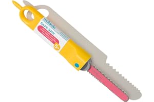 Makedo Safe-Saw | 1 Piece Steel Blade Tool with No Sharp Edges | STEM and STEAM Educational Toys for Kids | At Home Play + Classroom Learning | Reusable Tools for Boys and Girls Age 5+