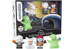 Little People Collector Disney Tim Burton’s The Nightmare Before Christmas Special Edition Set for Adults & Fans, 4 Figures in a Display Package (Amazon Exclusive)