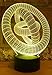 Padshow Optical Illusion 3D Ring-In-Ring Lighting is a Great Nightlight with a Soft Subtle Glow for Kids. These Eco-friendly Laser Cut Precision LED Lights Make Beautiful Gifts for Mom and Amazing Desk Lamps for Dad. Start Enjoying your very own Multicolored USB Powered Light Today!
