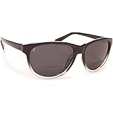 Coyote EyewearPolarized Sunglasses Bifocal Reading/No Power Lens Opt Black Clear Crystal Men Women Trendy Sun Glass Reader