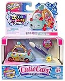 Shopkins Cutie Cars Series 3 Color Change Cuties QT3-C07 Purse Gear