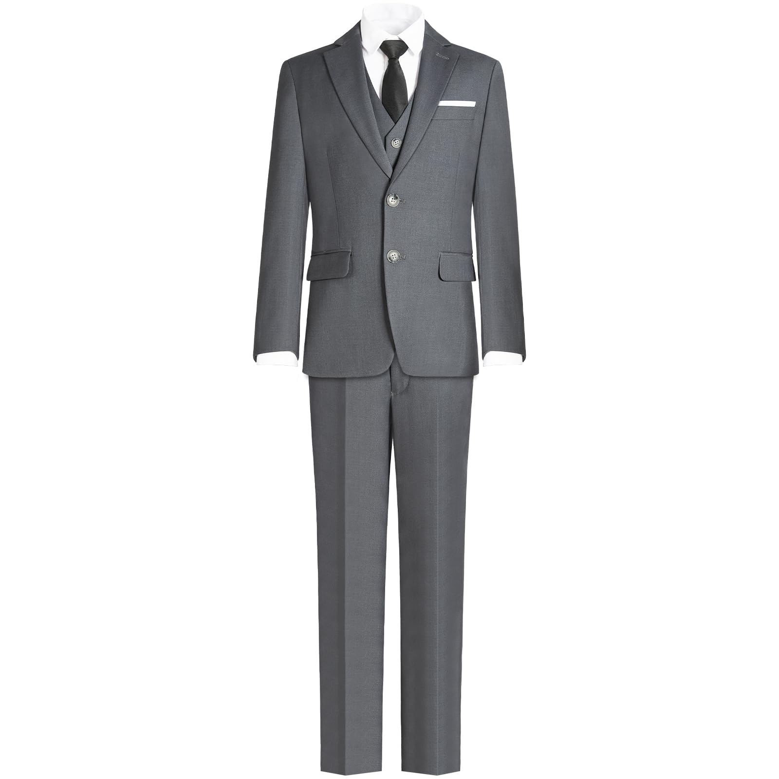 Marvelous World Suits Grey Slim Fit Size 6 Formal