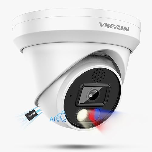 VIKYLIN 5MP PoE Security IP Camera(OEM) Plug and Play Hikvision