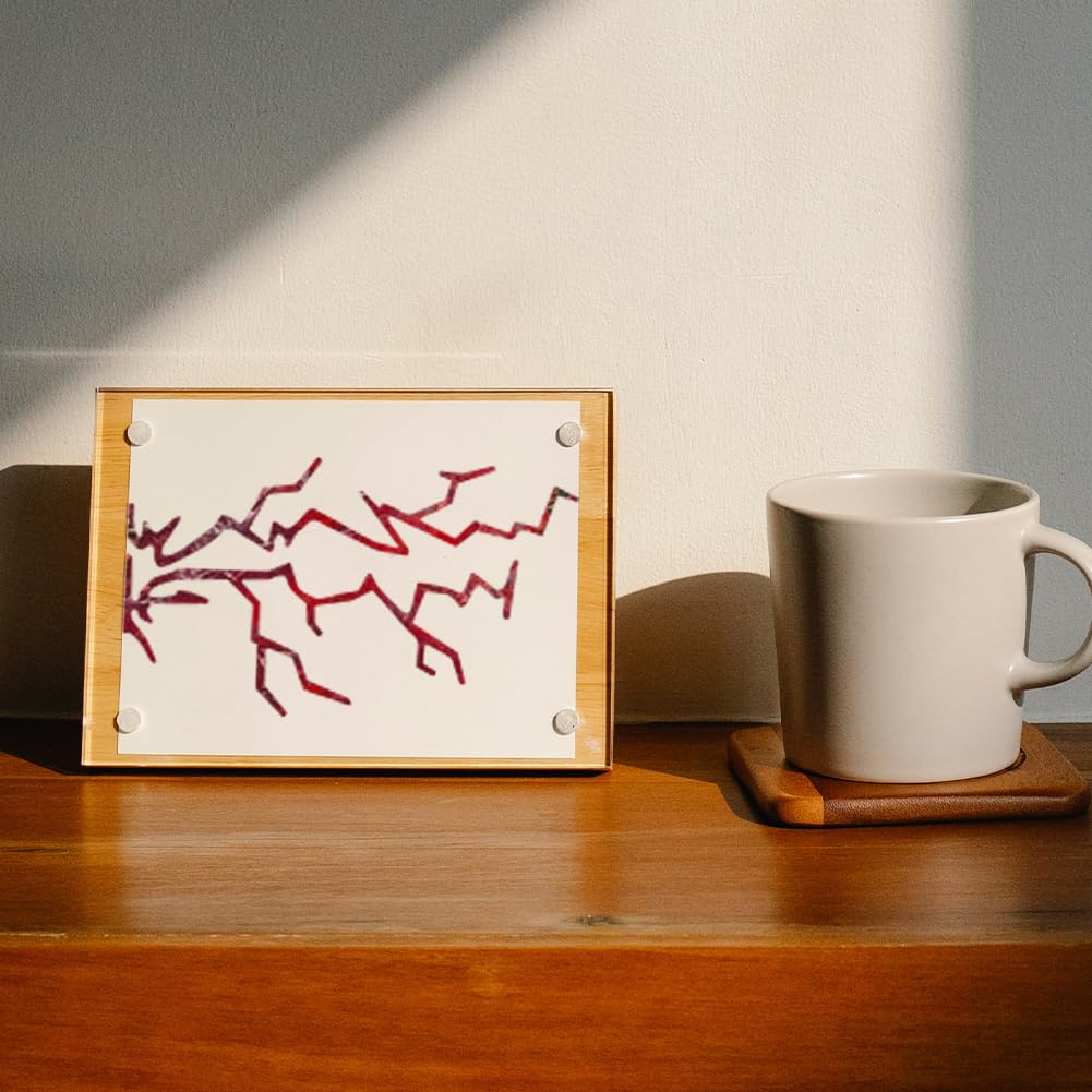 MAYJOYDIY 7 Styles Lightning Stencil 11.8×11.8inch Lightning Bolt Painting Stencil with Paint Brush Reusable Weather Nature Storm Drawing Templates for Wood Canvas Paper Fabric Wall Glass