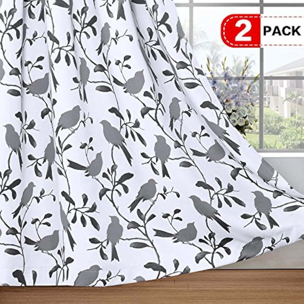 H.VERSAILTEX Blackout Curtains For Bedroom 96 Inches Length Thermal