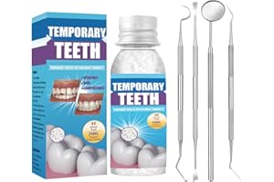 TAMPERY Tooth Repair Kit with 4 Dental Tools, Temporary Tooth Filling Kit, Tooth Filling Repair Kit, Save Smile Cause Bad Teeth and Smile Confidently Again(1pcs)