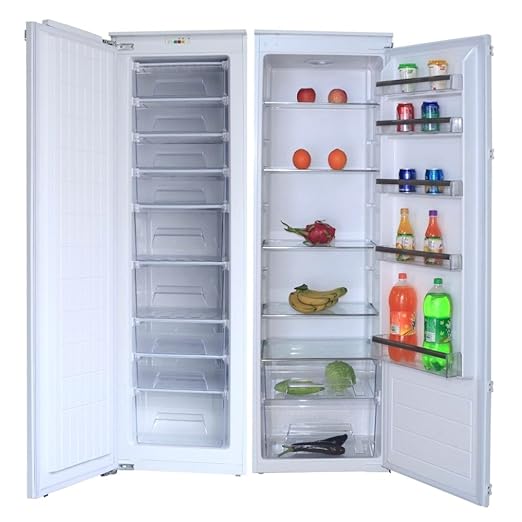 Cookology Upright Integrated Tall Fridge Full Height Built In