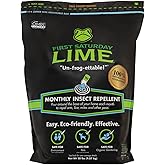 First Saturday Lime Insect Deterrent 20LB | Natural Repellent for Outdoors