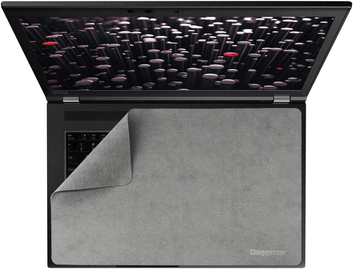 Laptop Screen Protector, Keyboard Cover, Cleaning Microfiber Wipe, Swiper Pad for 17.3