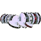 Remo 10 inch Fiberskyn Tambourine (Double Jingle; Black; Teen/Adult)