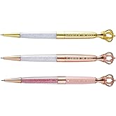 InnoBeta Secretary Gifts for Women, Secretaries' Day, Administrative Professional Day Gifts for Appreciation, Christmasn Birthday, Ballpoint Pen Set of 4 - Crown