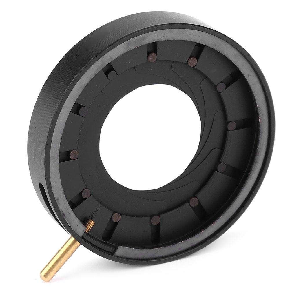 Hilitand Microscope Adjustable Bezel SK6 SK8 SK12 SK23 SK25 Metal Iris Adapter Optical Membrane for Microscope LED Light Source Black