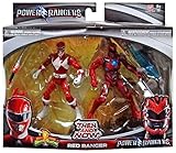 Saban's Power Rangers Movie Then and Now Red Ranger Action Figure Set 5 Inches