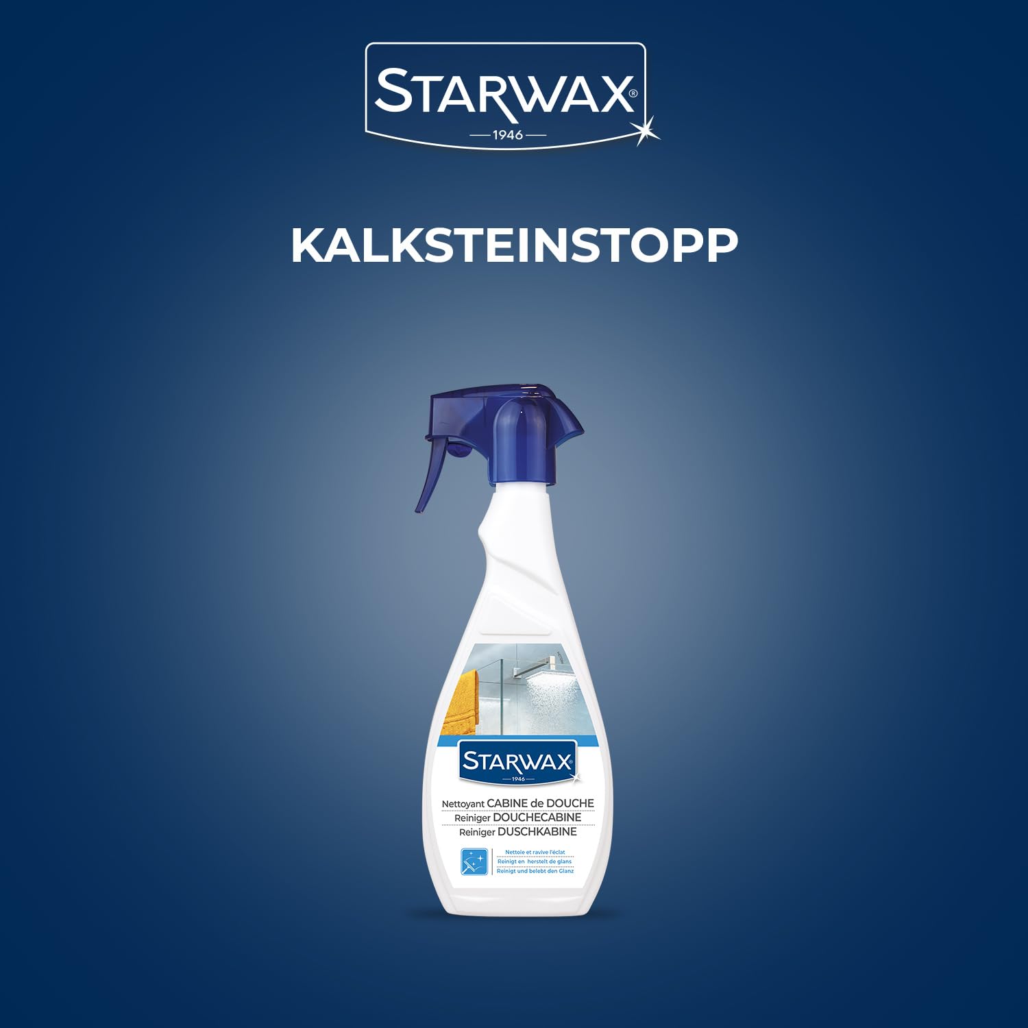 STARWAX Anti-Kalk-Reiniger Duschkabinen 500 ml 5