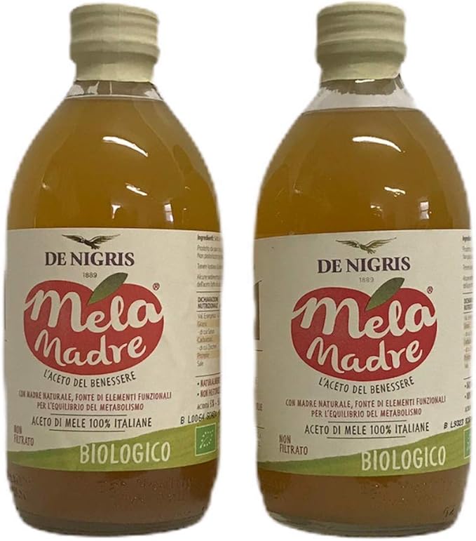 Aceto di mela madre biologico 2x500ml Amazon.it Alimentari e cura