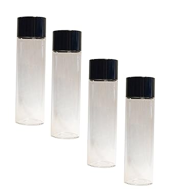 4 Pack Of 4 Inches Tall Over 1 Oz 40 Ml 10 Dram Extra - 