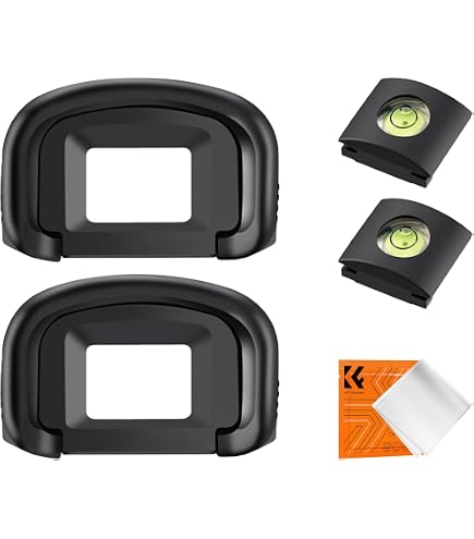 2-Pack Eyepiece Eyecup For Canon DSLR – Fits 5D Mark IV, 5D3, 5DSR, 7D, 1Dx, And More