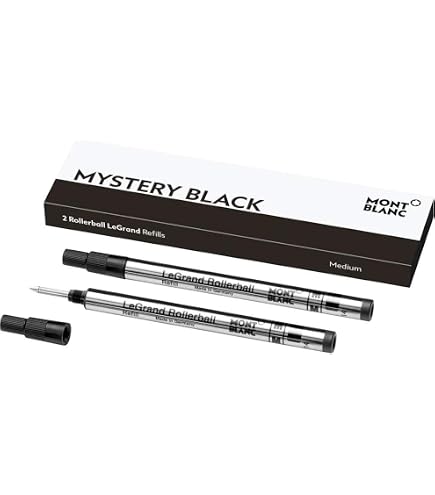 Amazon.com: Montblanc Rollerball LeGrand Refills (B) Mystery Black