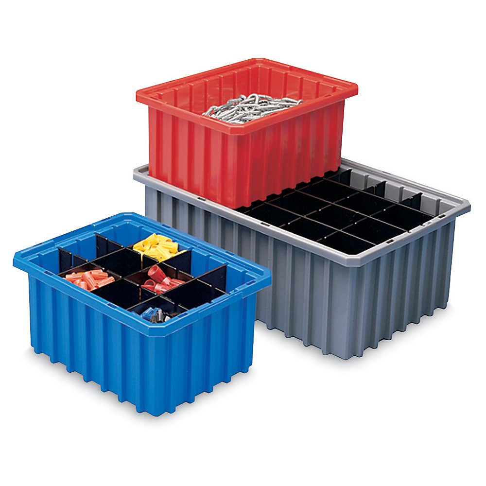 AkroMils AkroGrid Vertical Dividers For Dividable Containers Short