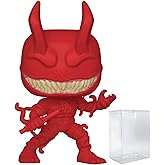 POP Marvel: Venom - Venomized Daredevil Funko Pop Vinyl Figure (Bundled with Compatible Pop Box Protector Case), Multicolored, 3.75 inches