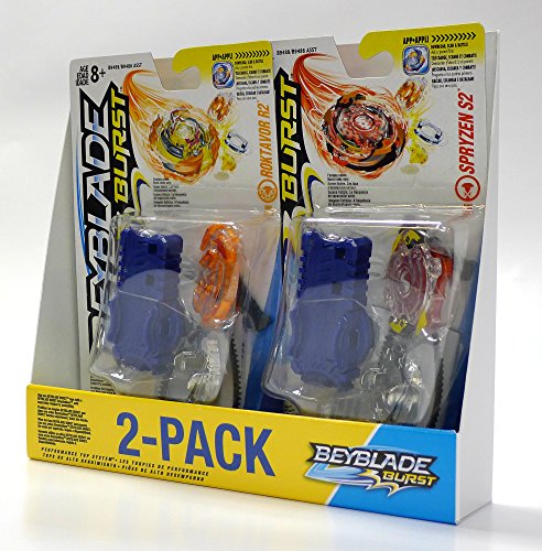 BEYBLADE Burst Value Starter 2-Pack Spryzen S2 and Roktavor R2 - Want ...
