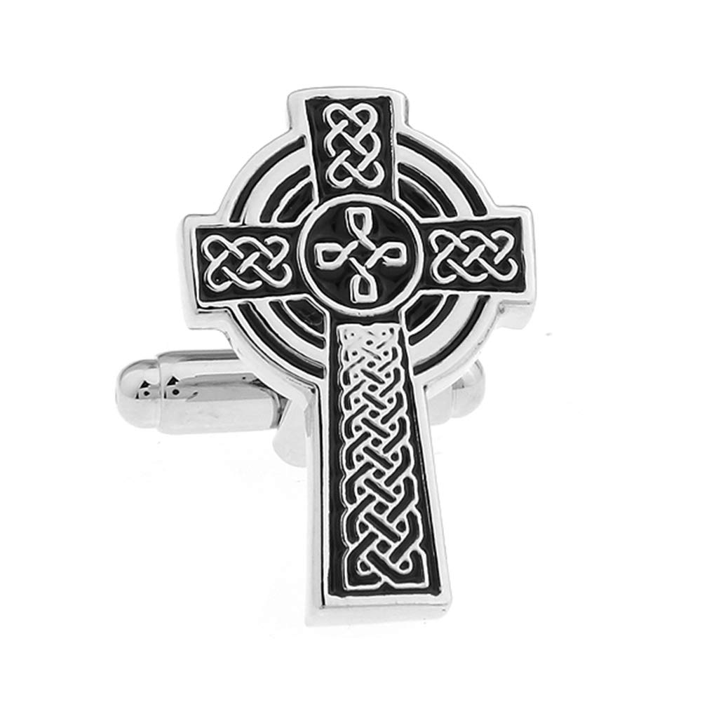 Celtic Cross Pair Cufflinks Ireland Irish Cuff Links