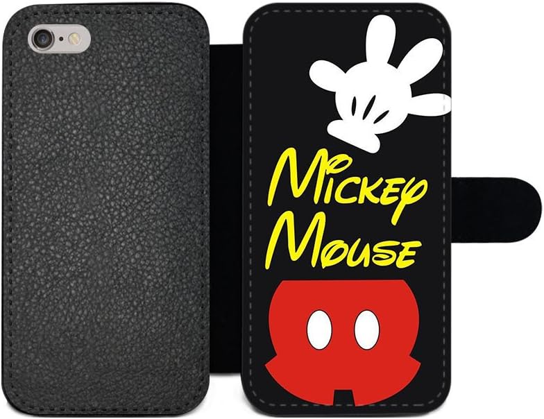 GSPSTORE iPhone 7 Plus,iPhone 8 Plus Wallet case,Mickey Mouse and Minnie Cute Cartoon Pattern Flip Pu Wallet Case with Card Pockets for iPhone 7 Plus,iPhone 8 Plus #03