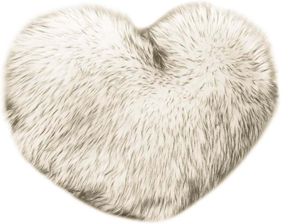 Heart Shaped Sofa Throw Pillow Cushion Plush Pillows Gift Bedroom Home Decoration