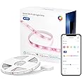 meross Smart LED Strip Light, 16.4ft RGB WiFi Strip, Compatible with Amazon Alexa & Google Assistant and SmartThings, App Con