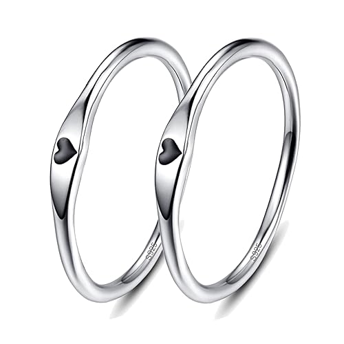 AVECON Same Style Simple Ring Set for mother and daughter 925