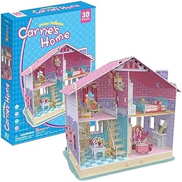 CubicFun Deram Dollhouse 3D Jigsaw Puzzle - Set of 93 Pieces