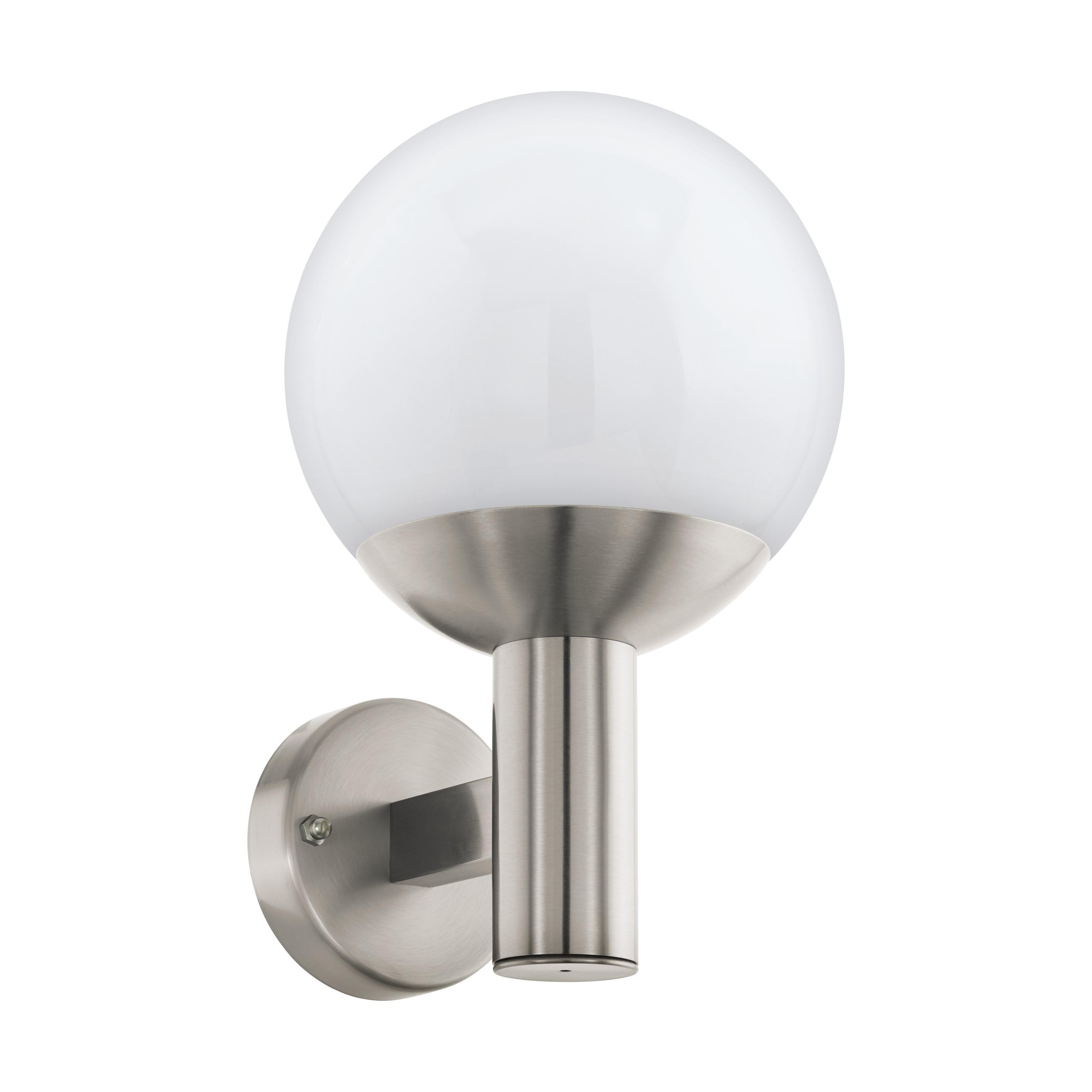 Eglo 97247 NISIA-C Exterior Wall Light in Stainless Steel