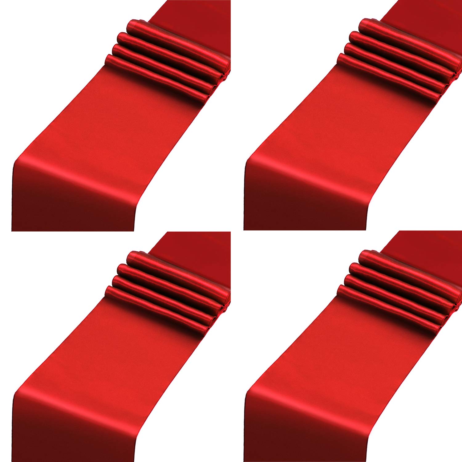 Best banquet table runner red