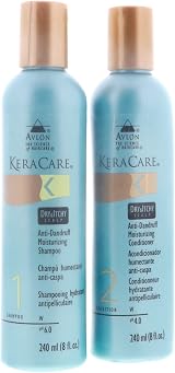 KeraCare Dry Itchy Scalp Moisturizing Shampoo Conditioner Combo Set 8oz view 2