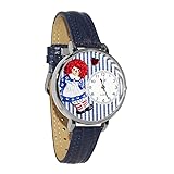Whimsical Gifts Raggedy Ann 3D Watch | Silver