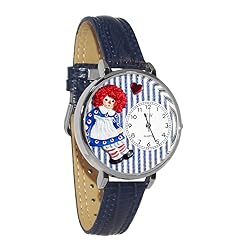 Whimsical Gifts Raggedy Ann 3D Watch | Silver