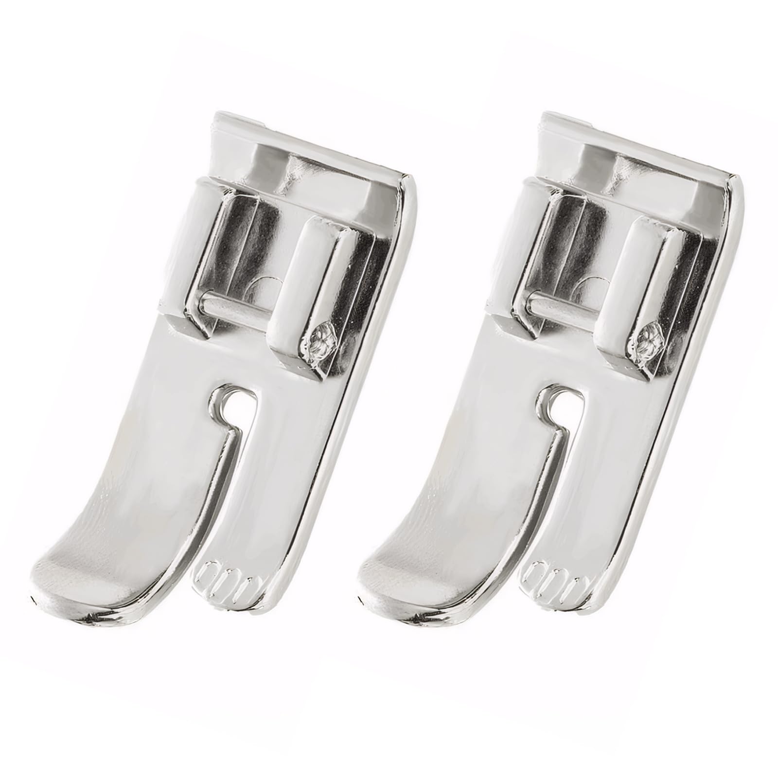 Photo 1 of 2 PCS Presser Foot, Sewing Machine Feet, for Low Shank Snap-on Singer, Brother, Janome, Juki, Babylock, Elna, Kenmore, White, Necchi, Simplicity, Euro-Pro, New Home and More Sewing Machines