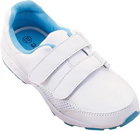 Amazon アンファミエ 幅広４ｅ２ｗａｙダブルベルトシューズ ナースシューズ メンズ レディース 白 医療 ナース 看護 介護 疲れにくい おおきいサイズ 全6色 Infirmiere アンファミエ 安全 作業靴 ナースシューズ