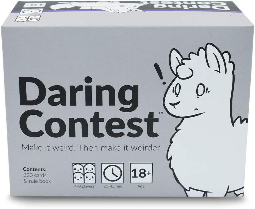 TeeTurtle TEE3897DCBSG1 Daring Contest, White