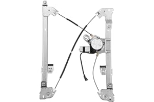 Obaee 741-428 Front Left Driver Side Power Window Regulator and Motor Assembly Compatible with Ford F-150 2004-2008, Lincoln Mark LT Base 2006-2008, Standard Cab or Crew Cap