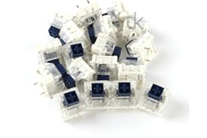 YMDK 10-Pack Wholesales Kailh Box Navy Blue Jade Yellow Orange Tactile Clicky 3 pin Switches IP56 Water-Proof Compatible Cherry MX Switches
