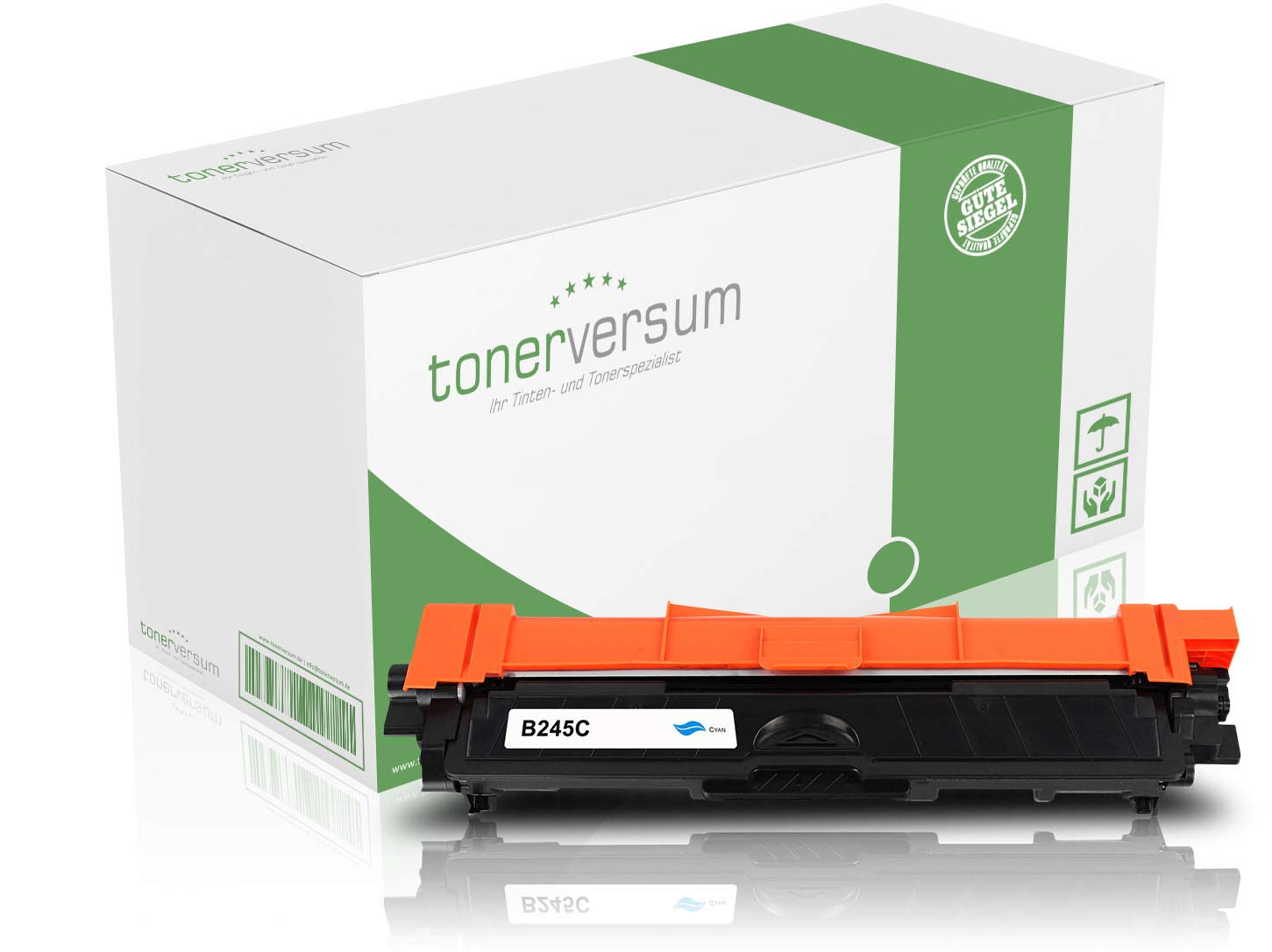 Toner compatible with Brother TN-241, TN-245 (02) Cyan
