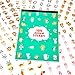 Bocianelli 1000 Animal Stickers for Kids, Teachers, Rewards Or Scrapbooking - Sticker Book Includes 25 Tear Away Sticker Sheets with Over 240 Unique Designs