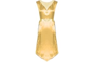 Winnrchan Praise Dance Tunic for Women Shiny Metallic Liturgical Dancewear Church Worship Dance Overlays