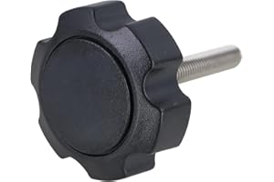 MoreFiiCo Replacement Knob for Garmin Livescope Plus LVs 34, Replacement of Cracked Stock Knobs - Plastic and Stainless Steel