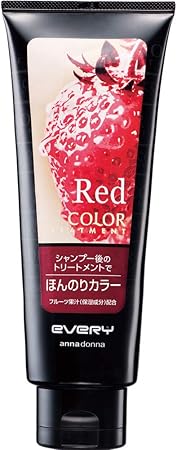 Amazon アンナドンナ エブリ カラートリートメント レッド Every エブリ おしゃれ染め 通販